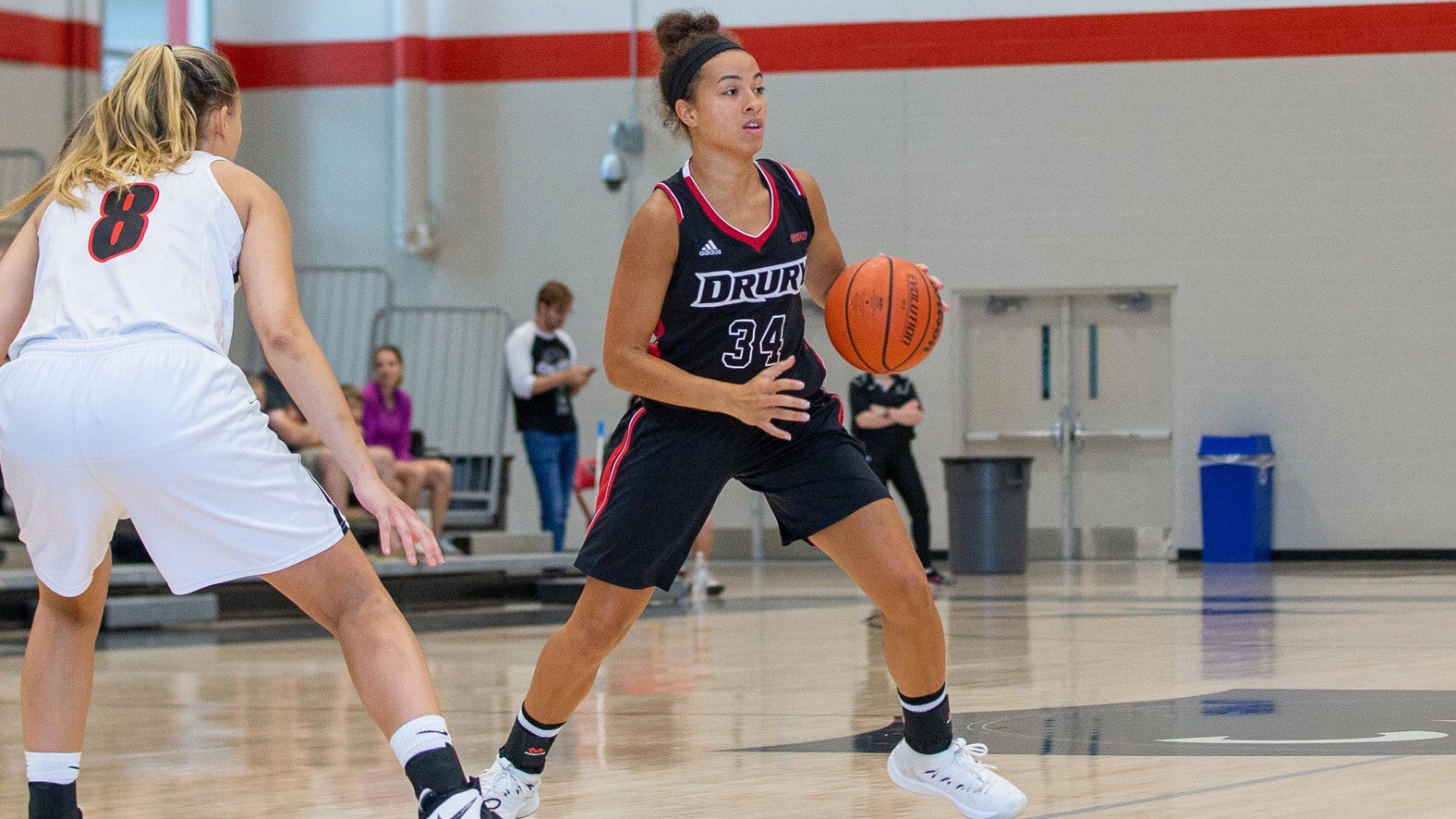 Hailey Diestelkamp led Drury in scoring last season. 