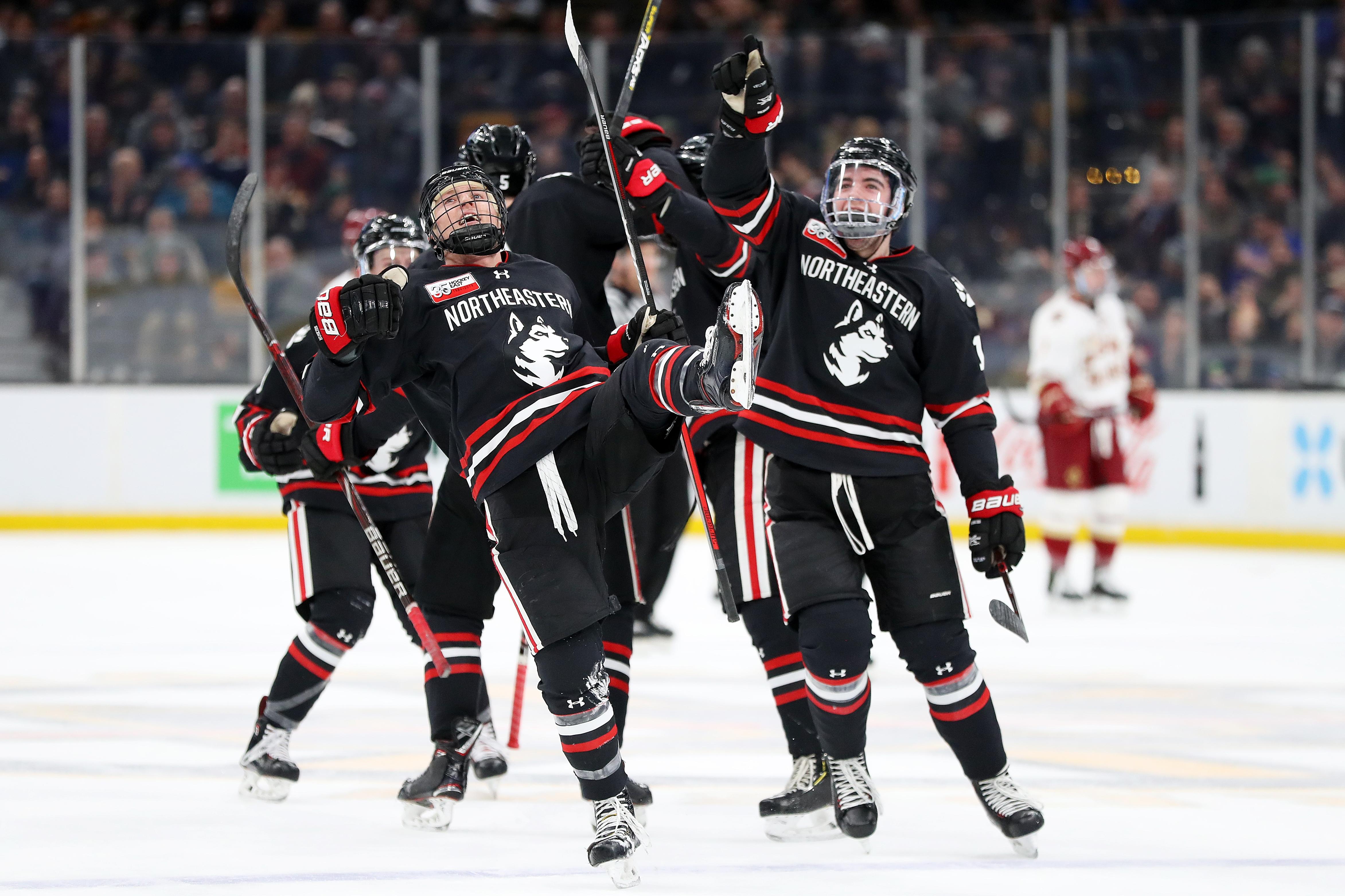 Northeastern wins the 2019 Beanpot.