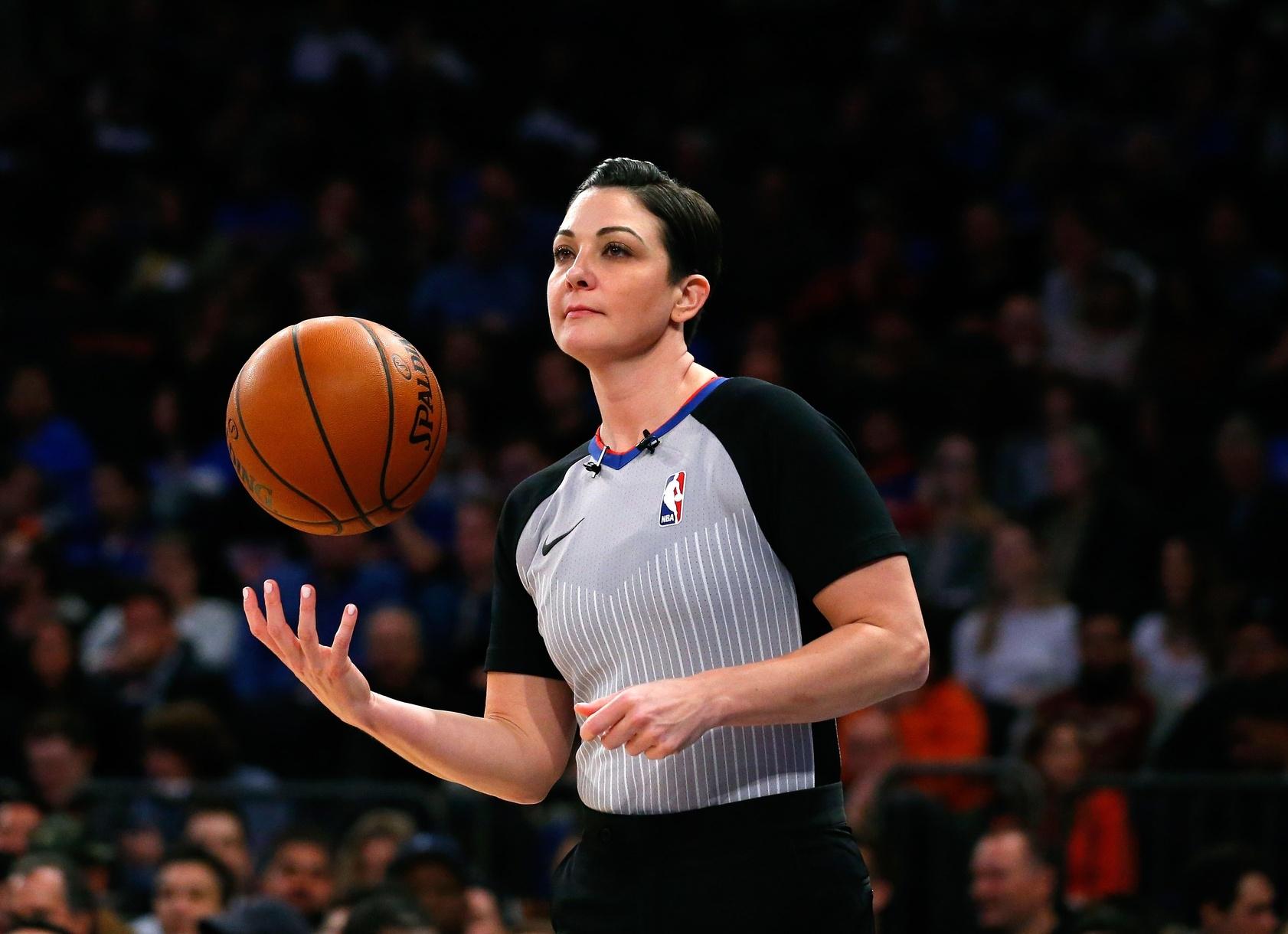 Lauren Holtkamp NBA referee.