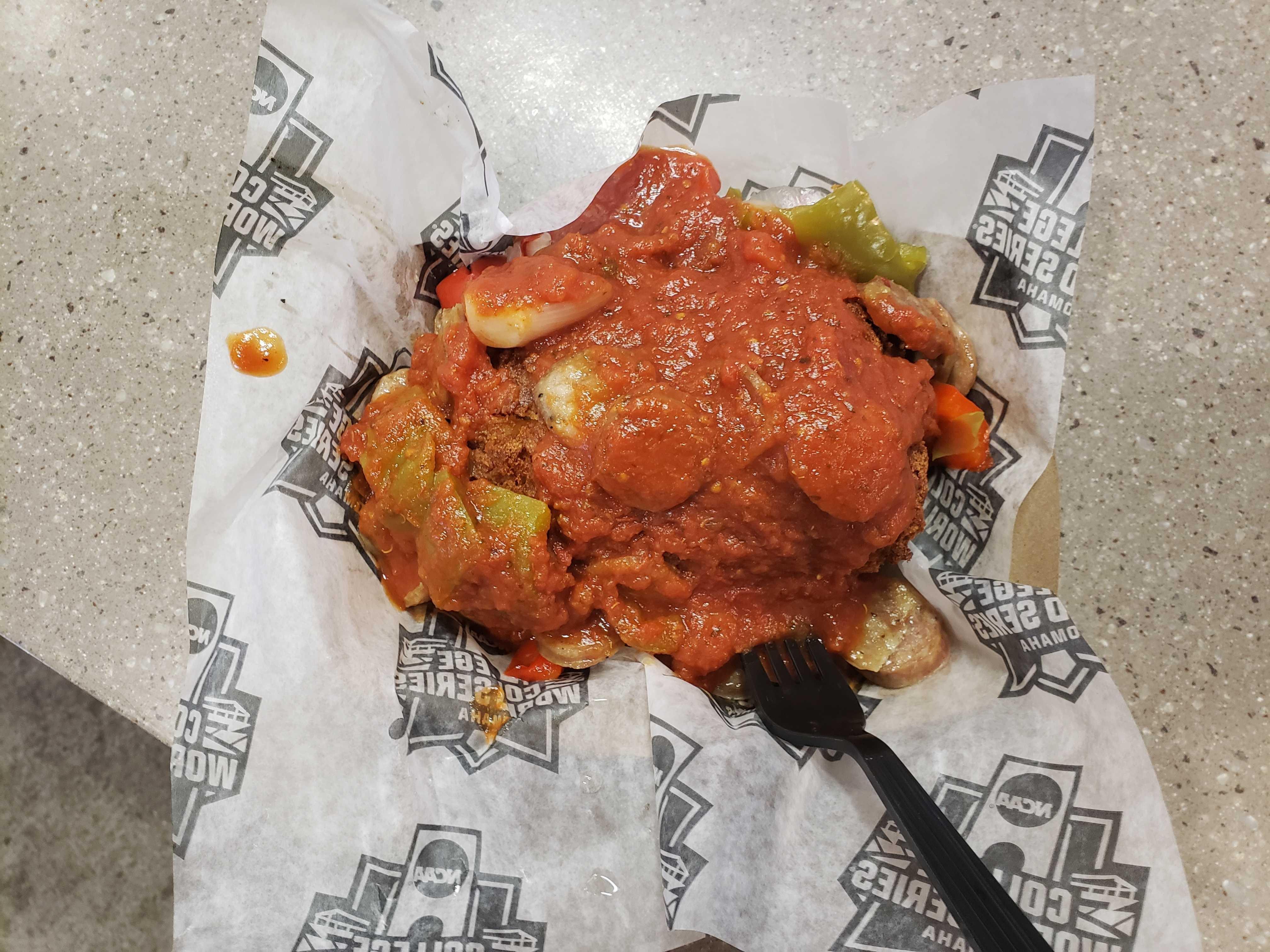 College World Series food.