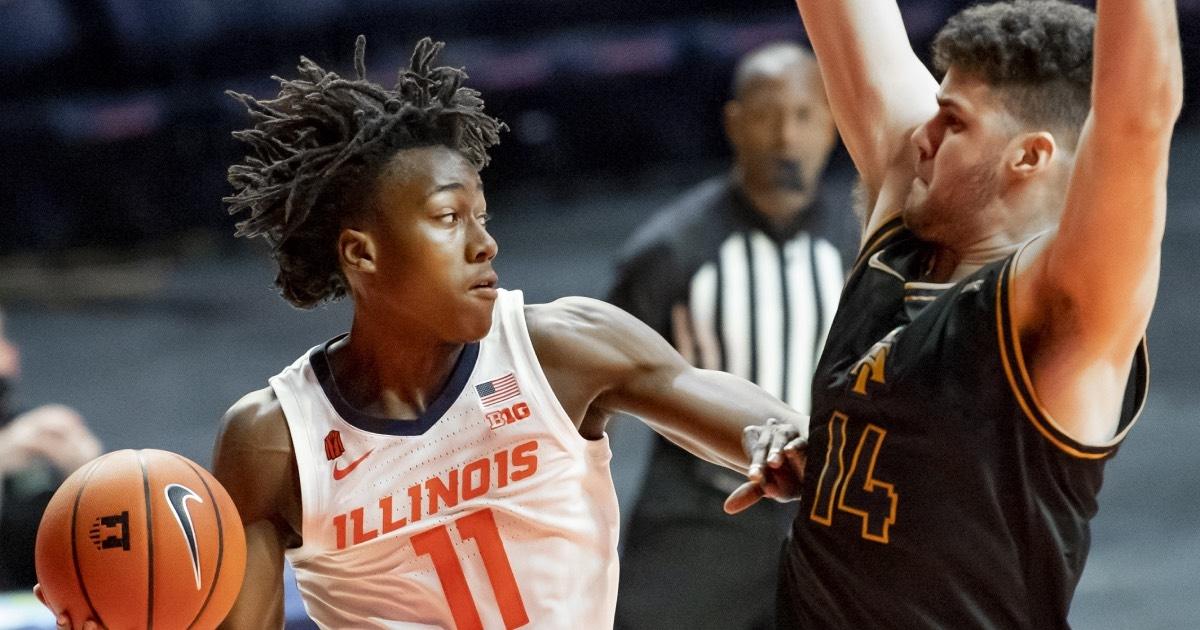 Illinois's Ayo Dosunmu.