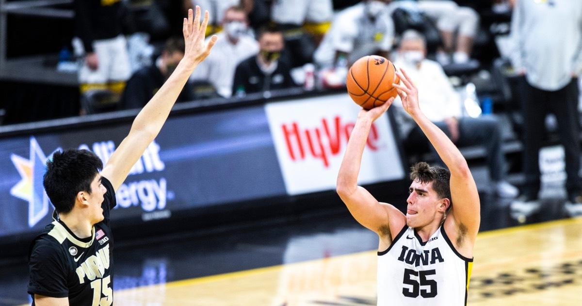 Iowa's Luka Garza.