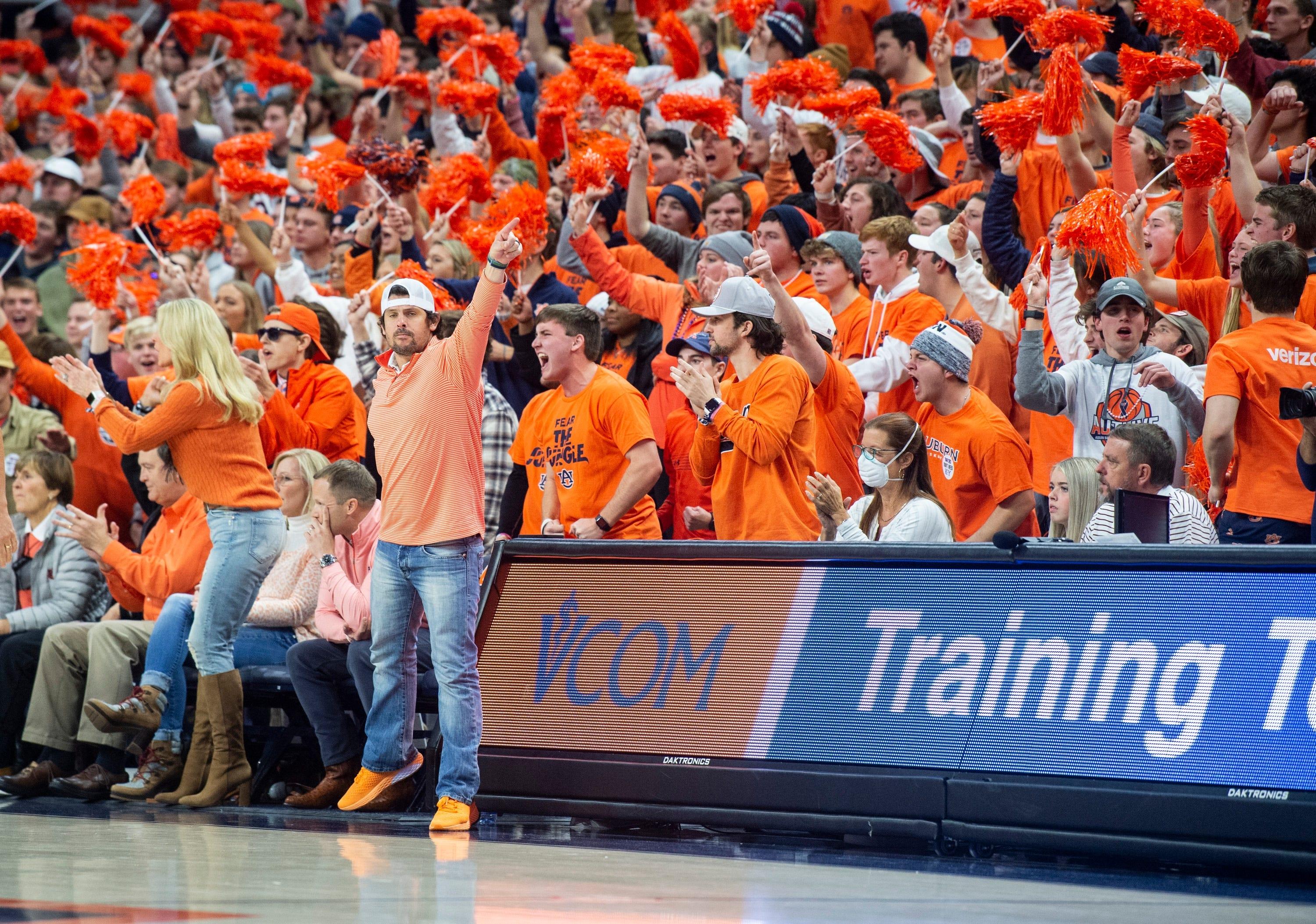 Auburn fans bring the energy against Kentucky