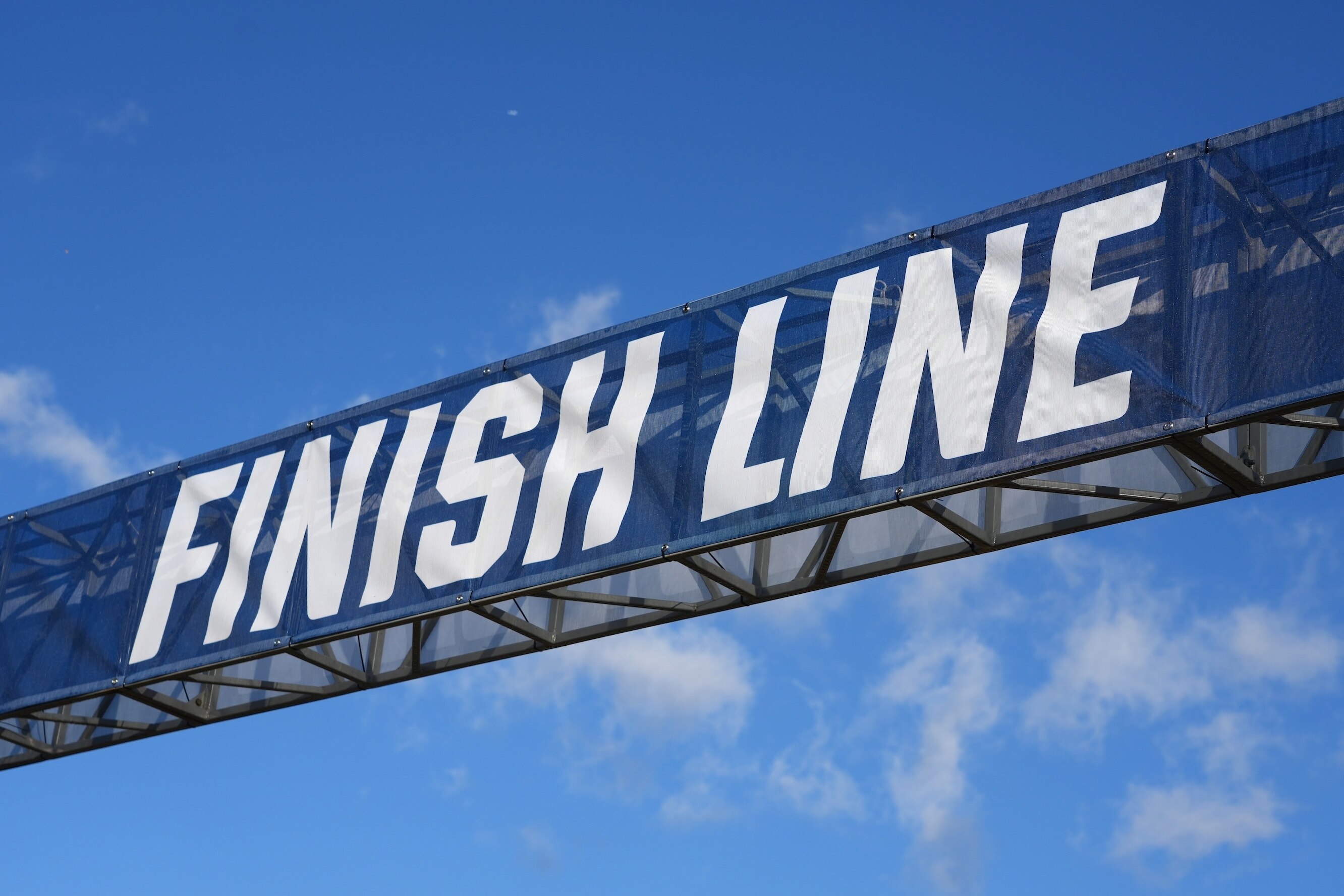 NCAA cross country finish line