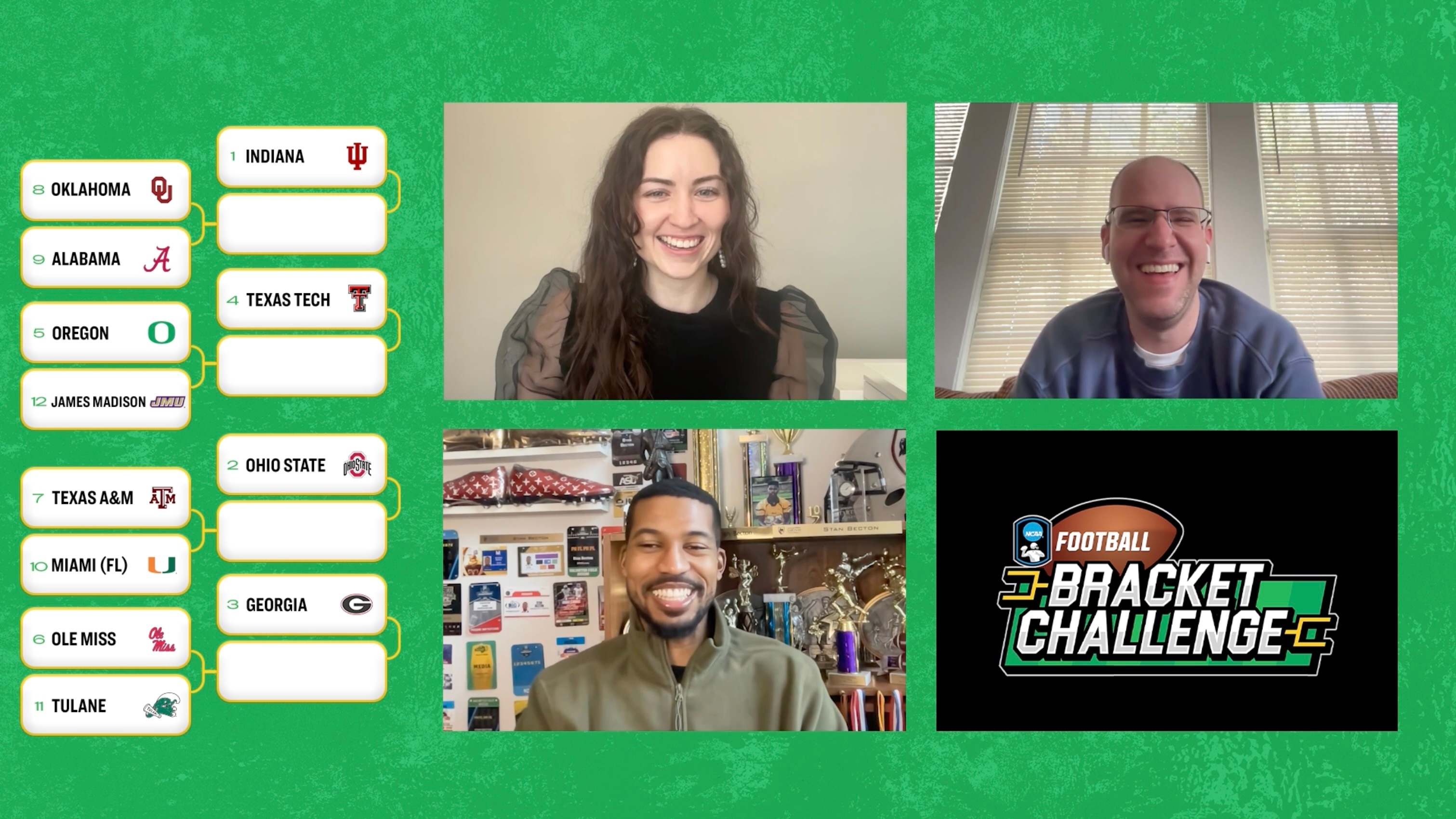 365krikya.com staff analyzes how the nation is picking the CFP in the College Football Bracket Challenge